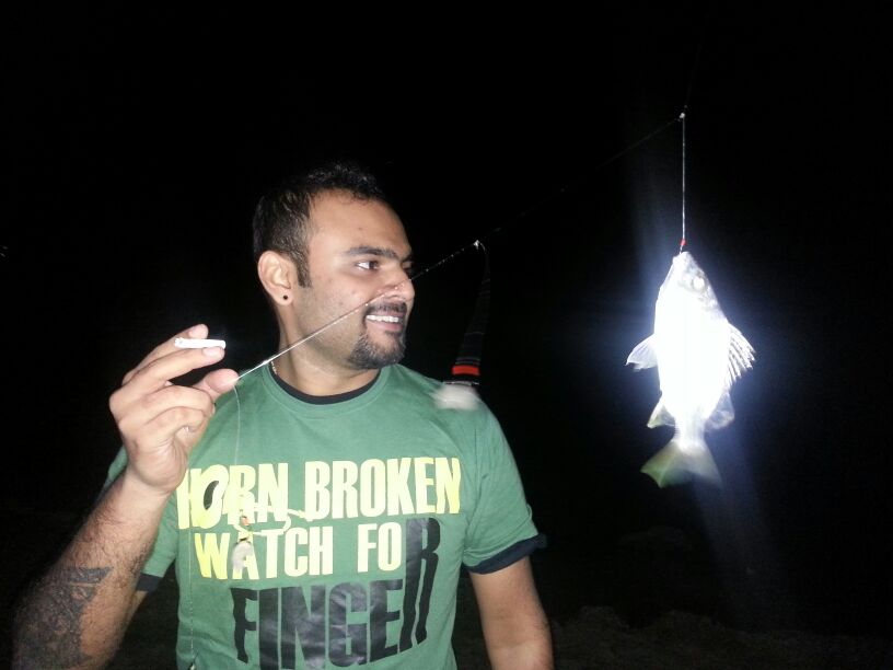 FIrst FIshing experience in UAE with Brendan